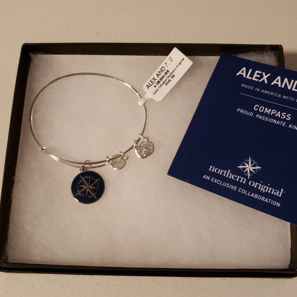 Alex and Ani Bracelet Compass